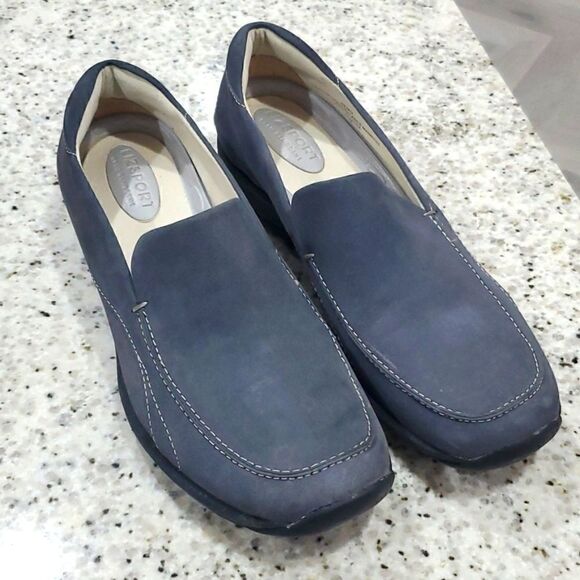 LizSport by Liz Claiborne Remix Leather Slip On Shoes Loafer Size 11 M - Picture 1 of 8